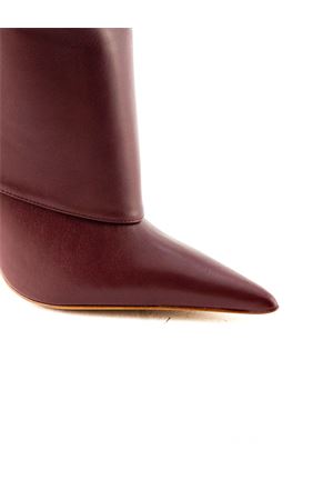 Stivale Ros 31 in pelle bordeaux GIA BORGHINI | ROS318855